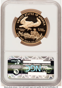 2005-W Proof Gold Eagle 1 oz Brown Label NGC PF70 2005-W Proof Gold Eagle 1 oz Brown Label NGC PF70