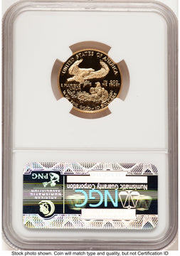 1999-W Proof Gold Eagle 1/4 oz Brown Label NGC PF70 1999-W Proof Gold Eagle 1/4 oz Brown Label NGC PF70