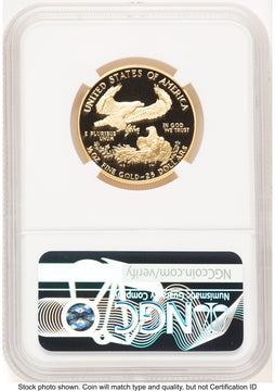 1987-P Proof Gold Eagle 1/2 oz Brown Label NGC PF70 1987-P Proof Gold Eagle 1/2 oz Brown Label NGC PF70