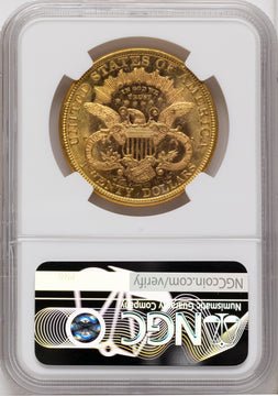1877 $20 Liberty Double Eagle NGC MS61 1877 $20 Liberty Double Eagle NGC MS61