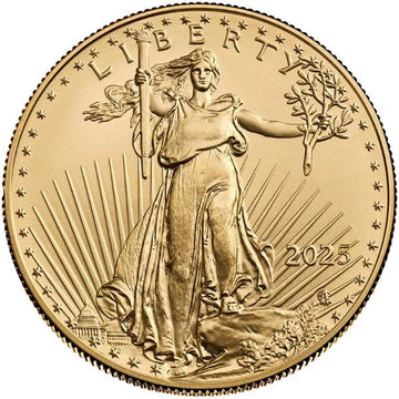 2025 - 500 OZ Mint Sealed Box American Gold Eagles