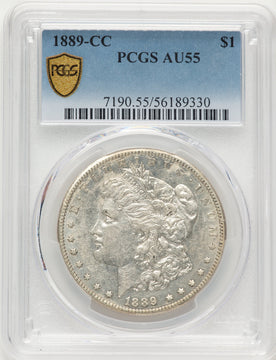 1889-CC Morgan Dollar PCGS AU55
