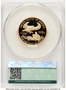 2017-W Proof Gold Eagle 1/2 oz First Delivery CACG PR70