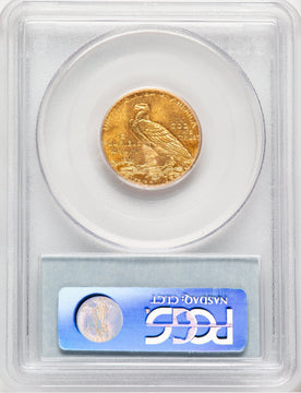 1908 $5 Indian Indian Half Eagle PCGS MS63 (520492020)