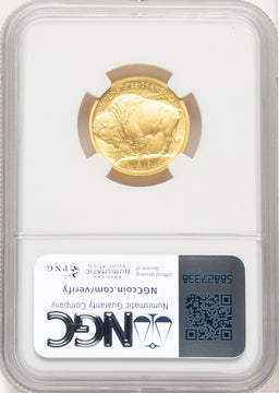2008-W Burnished Gold Buffalo 1/4 oz Red Book NGC MS70