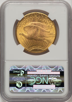 1927 $20 Saint-Gaudens Double Eagle NGC MS65+ (520918035)