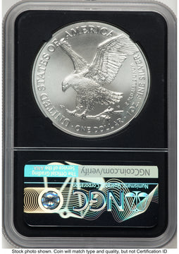2021 Silver Eagle Type 2 FDI John NGC MS70 Mercanti