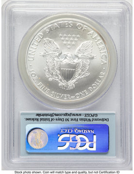 2009 Silver Eagle FS Flag PCGS MS70 2009 Silver Eagle FS Flag PCGS MS70
