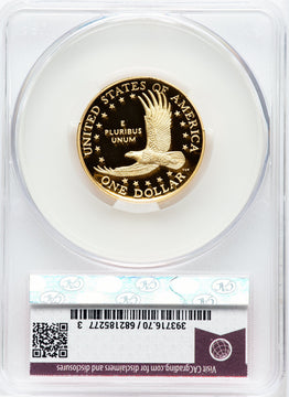 2025-W Proof Gold Sacagawea 25th Anniversary First Day of Delivery Red Book CACG PR70
