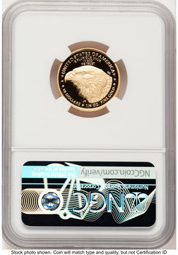 2022-W Proof Gold Eagle 1/4 oz NGC PF70 Ed Moy (521816026)
