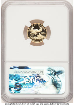2017-W Proof Gold Eagle 1/10 oz NGC PF70 Ed Moy