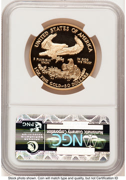 2005-W Proof Gold Eagle 1 oz Brown Label NGC PF70 (522209016)