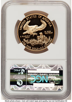 2004-W Proof Gold Eagle 1 oz Brown Label NGC PF70