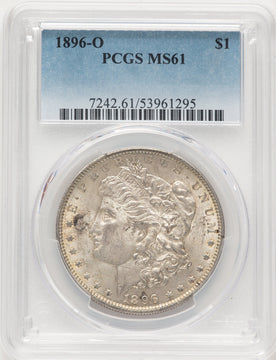 1896-O Morgan Dollar PCGS MS61 (522320050)