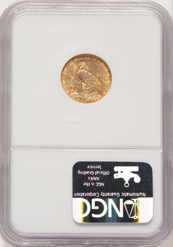 1914-D $2.50 Indian Quarter Eagle NGC MS62 (522469028)
