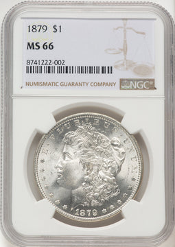 1879 Morgan Dollar NGC MS66 (522470013)