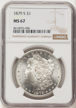 1879-S Morgan Dollar NGC MS67 (522470073)