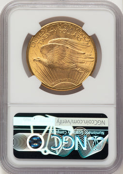 1914-D $20 Saint-Gaudens Double Eagle NGC MS64