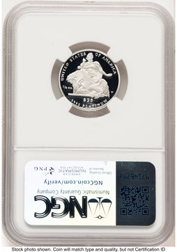 2004-W Proof Platinum Eagle 1/4 oz Brown Label NGC PF70