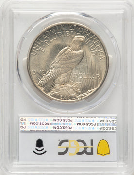 1921 Peace Peace Dollar PCGS MS62 1921 Peace Peace Dollar PCGS MS62