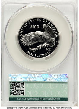 2019-W Proof Platinum Eagle 1 oz Non Designation CACG PR70