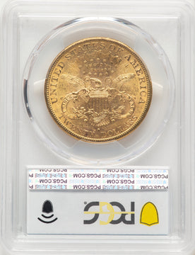1883-S $20 Blue Gradient Liberty Double Eagle PCGS MS61 1883-S $20 Blue Gradient Liberty Double Eagle PCGS MS61