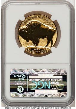 2013-W Reverse Proof Gold Buffalo 1 oz ER 100th Anniversary NGC PF70