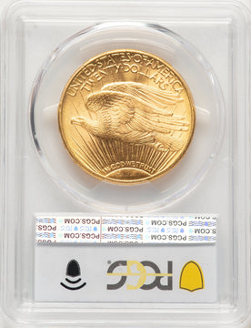 1910-D $20 Saint-Gaudens Double Eagle PCGS MS65+