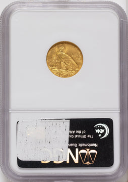 1911 $2.50 Indian Quarter Eagle NGC MS63 1911 $2.50 Indian Quarter Eagle NGC MS63