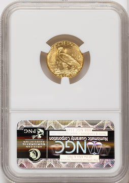 1908 $2.50 Indian Quarter Eagle NGC MS64 1908 $2.50 Indian Quarter Eagle NGC MS64