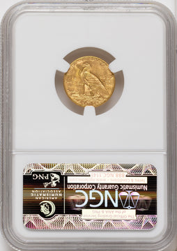 1925-D $2.50 Indian Quarter Eagle NGC MS65 1925-D $2.50 Indian Quarter Eagle NGC MS65