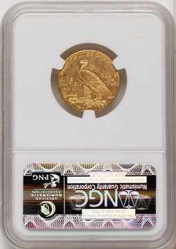 1908-D $5 Indian Half Eagle NGC MS64 1908-D $5 Indian Half Eagle NGC MS64