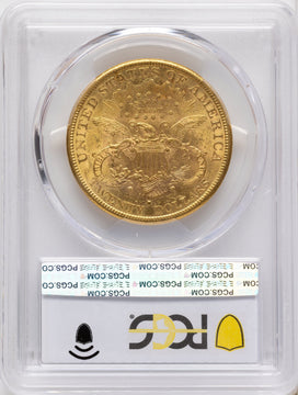 1882-S $20 Liberty Double Eagle PCGS MS62 1882-S $20 Liberty Double Eagle PCGS MS62