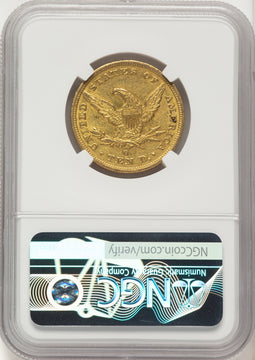 1849-O $10 Liberty Eagle NGC AU55 1849-O $10 Liberty Eagle NGC AU55