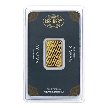 5 GRAM GOLD BAR ASAHI