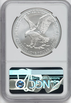 2021 Silver Eagle Type 2 At Dusk & Dawn 35th Anniversary 70th NGC MS69 Michael Gaudioso Signed