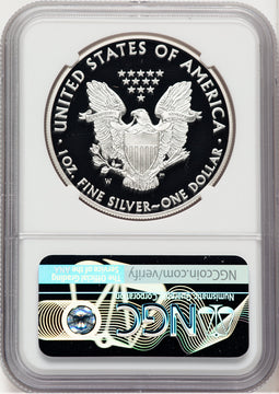 2012-W Proof Silver Eagle 1 oz Thomas Uram NGC PF70