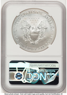 2014-W Burnished Silver Eagle 1 oz Thomas Uram NGC MS70 2014-W Burnished Silver Eagle 1 oz Thomas Uram NGC MS70