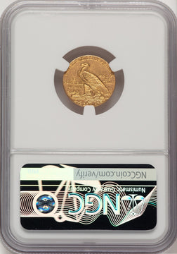 1911-D $2.50 Indian Quarter Eagle NGC MS62 (763757001)