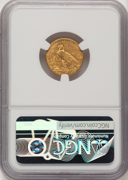 1914-D $2.50 Indian Quarter Eagle NGC MS62 (764971004)
