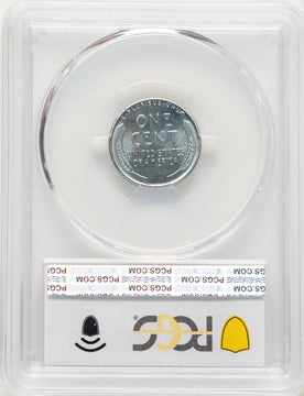 1943-S 1C Blue Gradient Lincoln Cent PCGS MS68