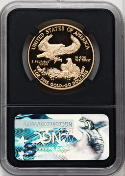 2017-W 4-Coin Set Gold American Eagle ER Blue NGC PF70 Moy Signed