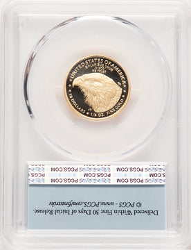 2024-W Proof Gold Eagle 1/4 oz FS Flag PCGS PR70