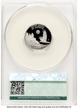 1998-W Proof Platinum Eagle 1/4 oz Non Designation CACG PR70