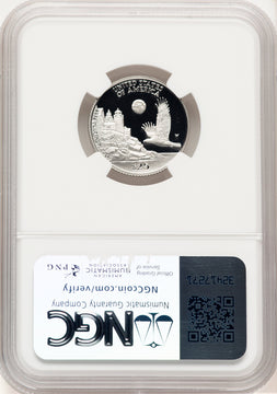 1998-W Proof Platinum Eagle 1/4 oz Brown Label NGC PF70