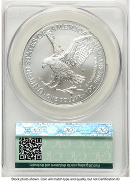 2024-W Burnished Silver Eagle 1 oz First Day Of Delivery CACG MS70 2024-W Burnished Silver Eagle 1 oz First Day Of Delivery CACG MS70