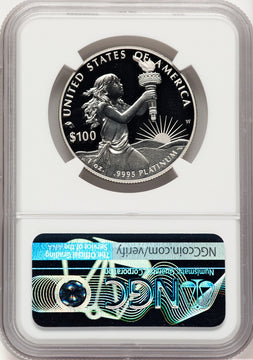 2014-W Proof Platinum Eagle 1 oz Mike Castle NGC PF70