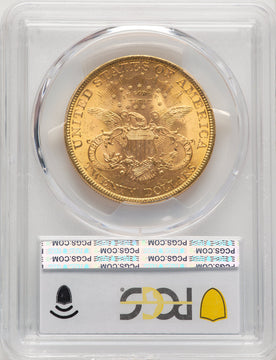 1893 $20 Liberty Double Eagle PCGS MS63+