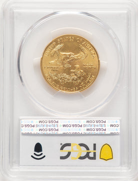 2001 Gold Eagle 1/2 oz Blue Gradient PCGS MS69