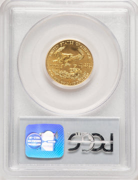 1996 Gold Eagle 1/4 oz Blue Label PCGS MS69